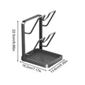 Pan Lid Organizers Inside Cabinet Cooking Utensil Holder Rest