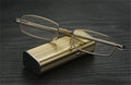 Foldable Reading Glasses – HD Metal Frame Readers | CE Certified