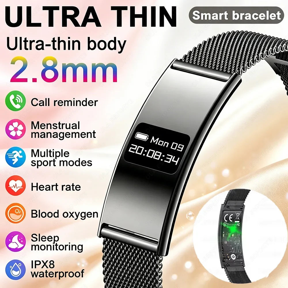 Men Women Smart Bracelet Heart Rate Sleep Monitor Health Band