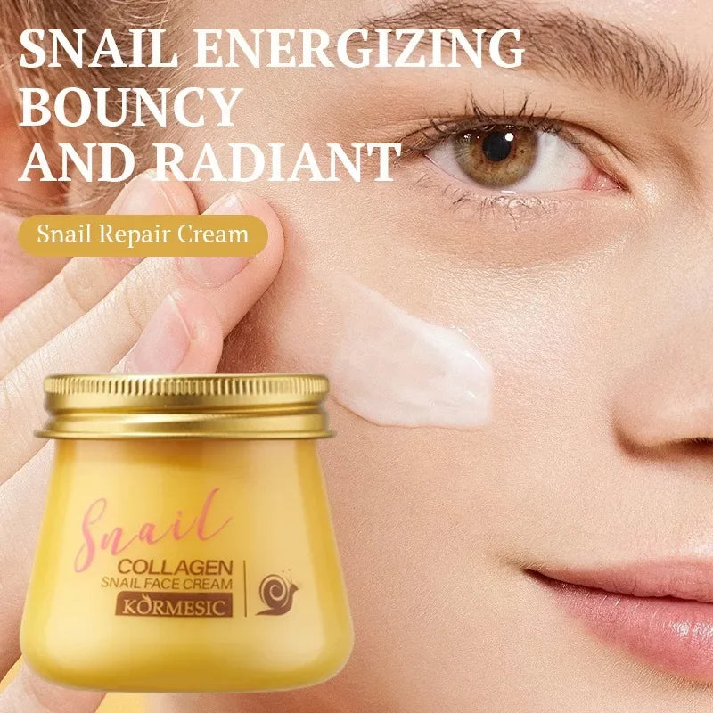 SADOER Snail Collagen Face Cream – Moisturizing & Firming