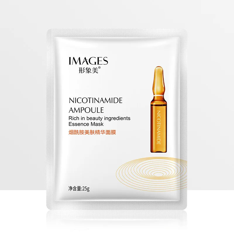 10-Pack Hyaluronic Acid & Niacinamide Sheet Masks – Pore Care