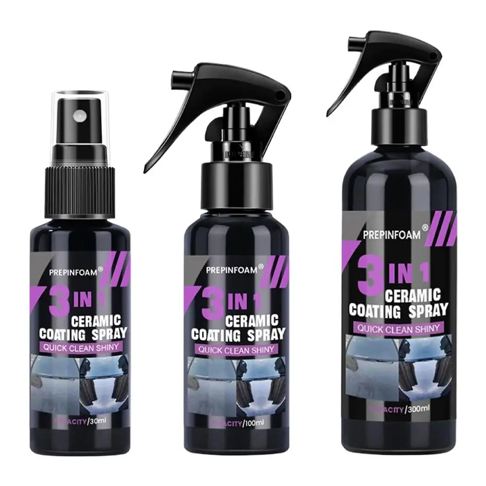 Nano Ceramic Coating Spray – Hydrophobic Car Paint Protector