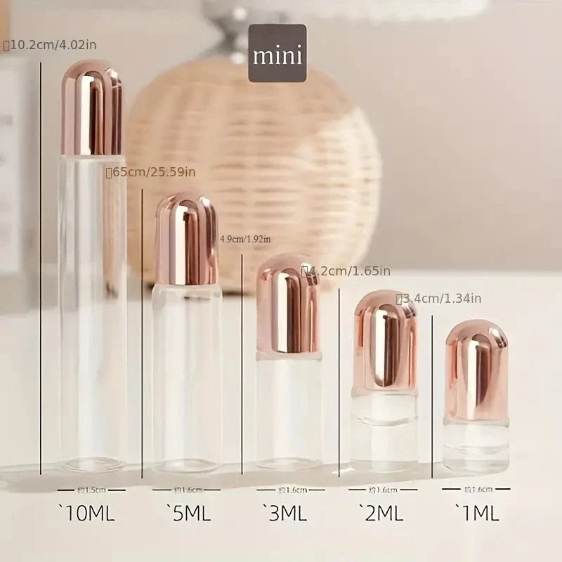Mini Roller Ball Perfume Bottle Portable Refillable Travel Essential