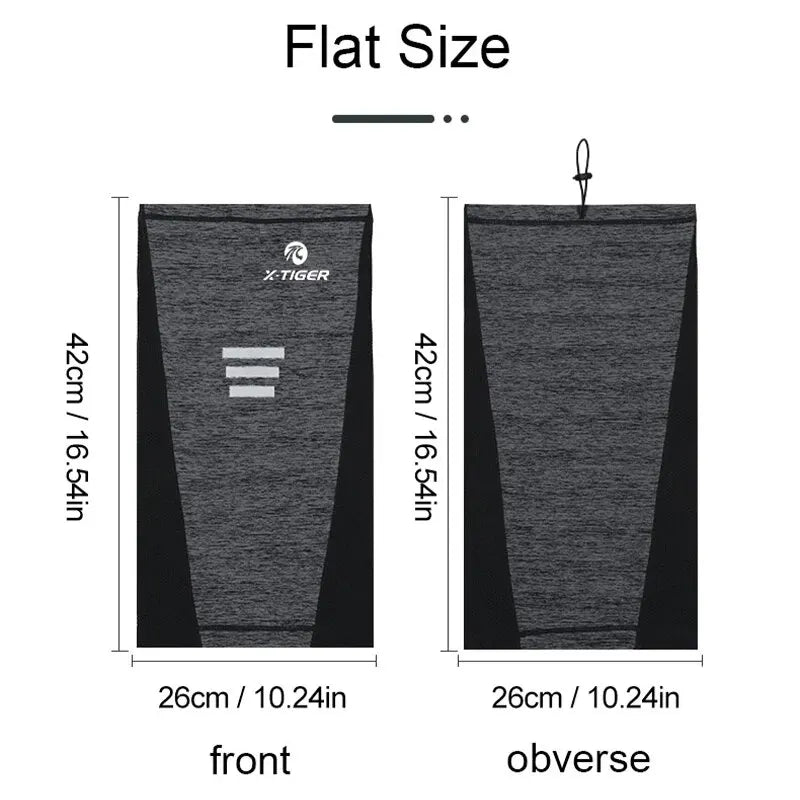 X-TIGER Cycling Neck Gaiter – Breathable LYCRA Face Scarf