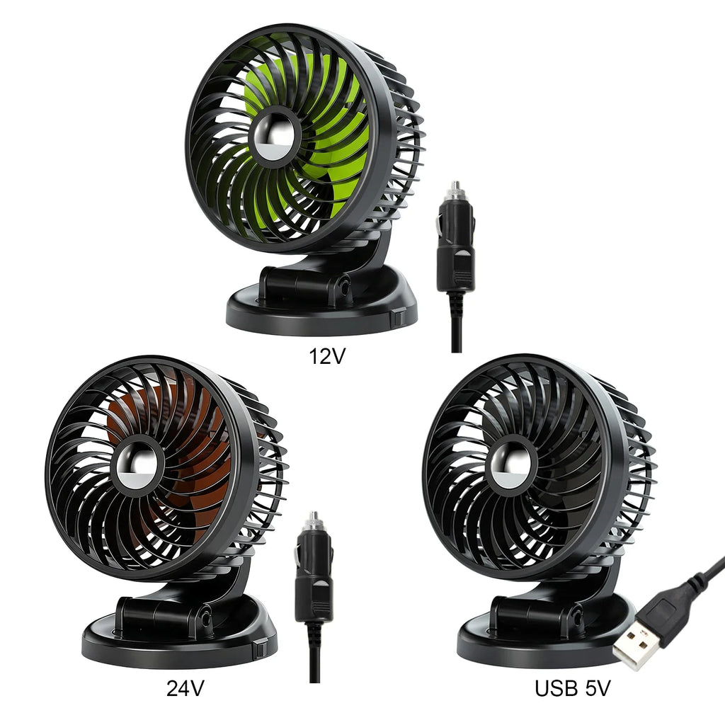 USB 5V 12V 24V Mini Portable Desktop Table Fans Multi-angle