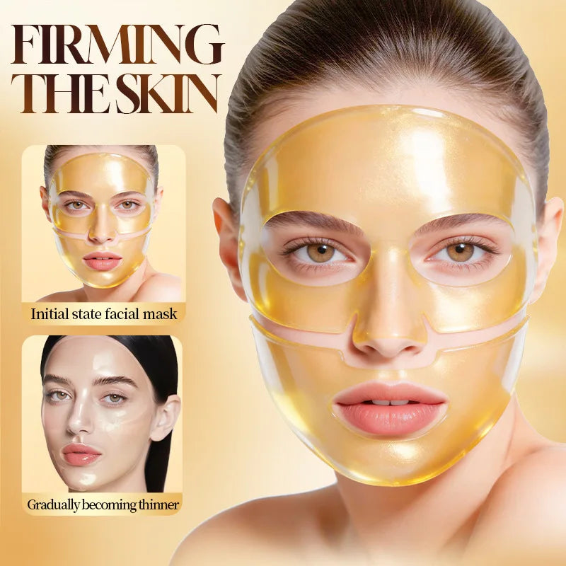 SADOER 24K Gold Collagen Face Mask – Firming & Hydrating