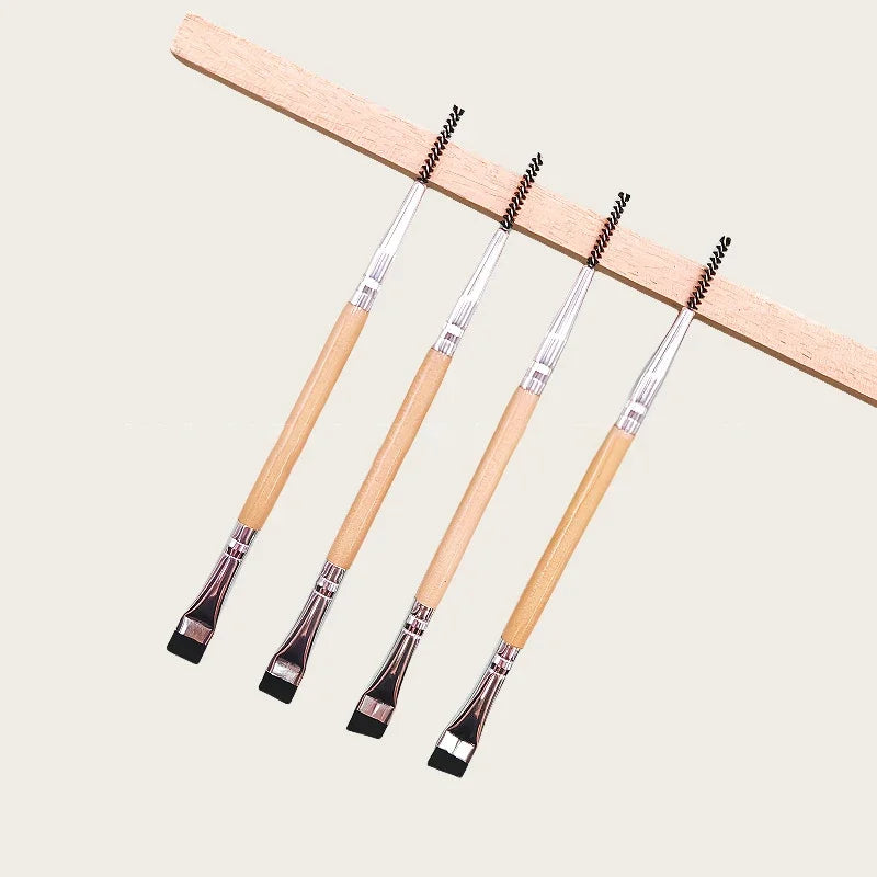 2-in-1 Eyebrow & Eyelash Spoolie Brush | Dual Ended