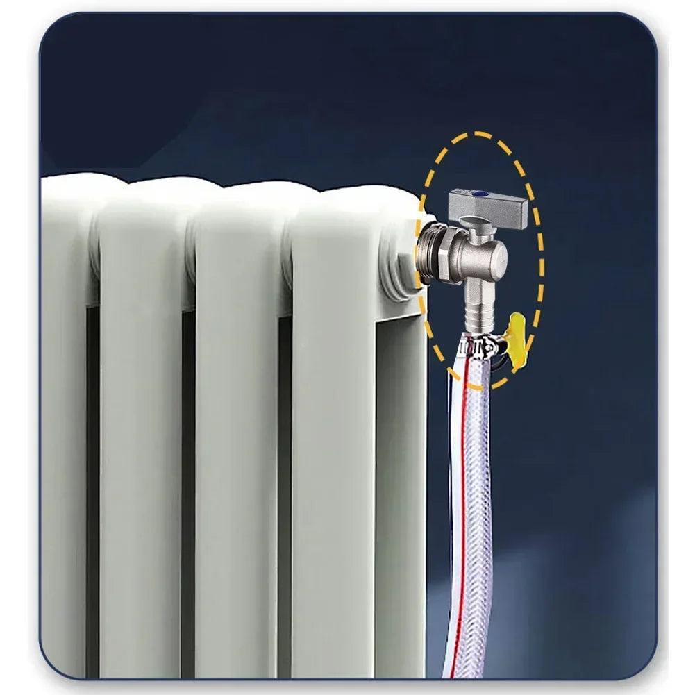 Brass Underfloor Heating Drain Valve | 3/4" 1" 1.2" Distributor