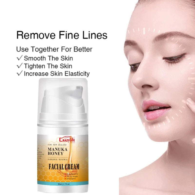 Newzealand Bee Venom Honey Facial Cream Firming Lifting Skin