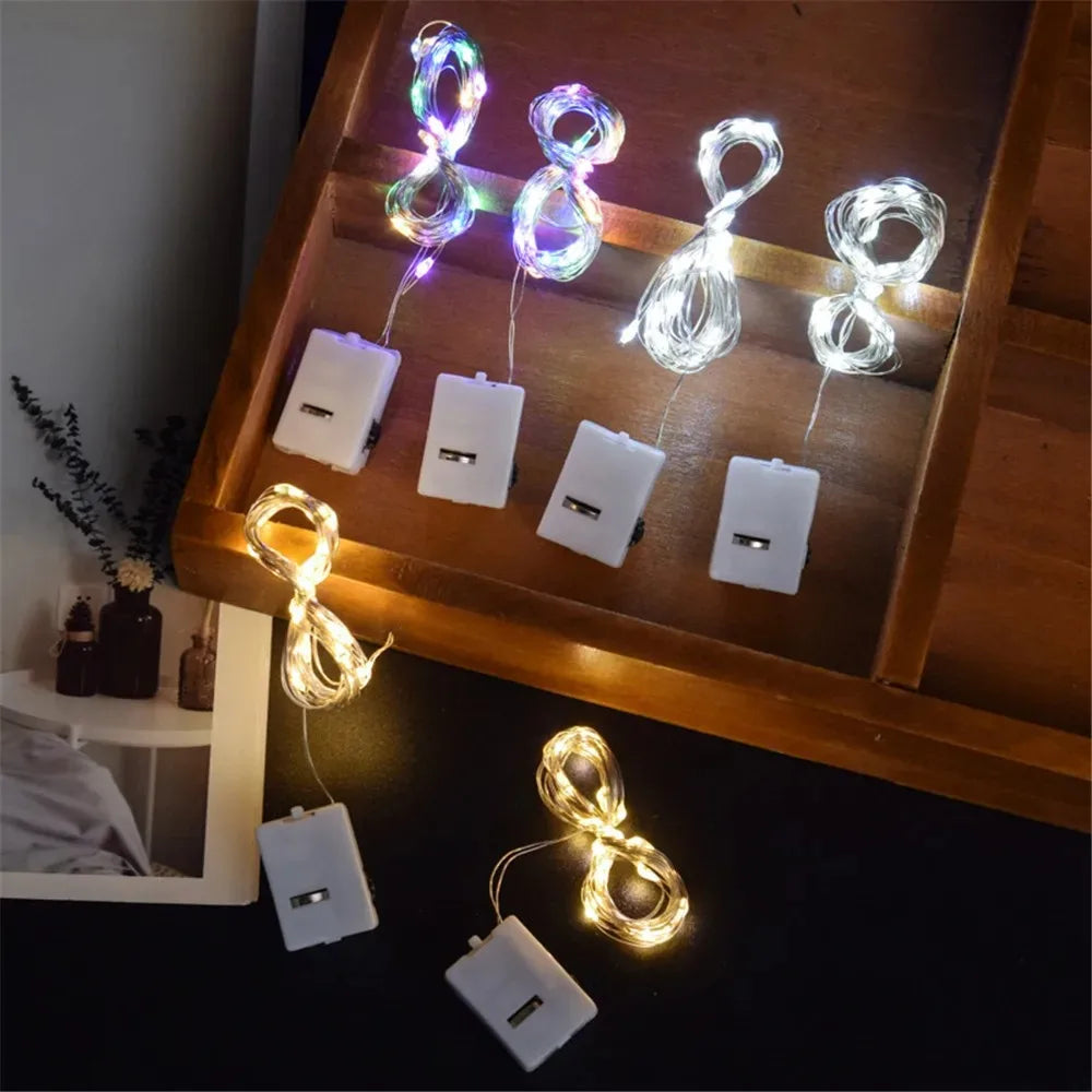 AISITIN LED Copper Wire Fairy String Lights – 10/20 Pack