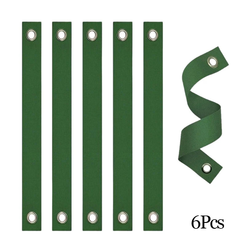 Tree Staking Straps for Saplings & Hurricane Protection – Green