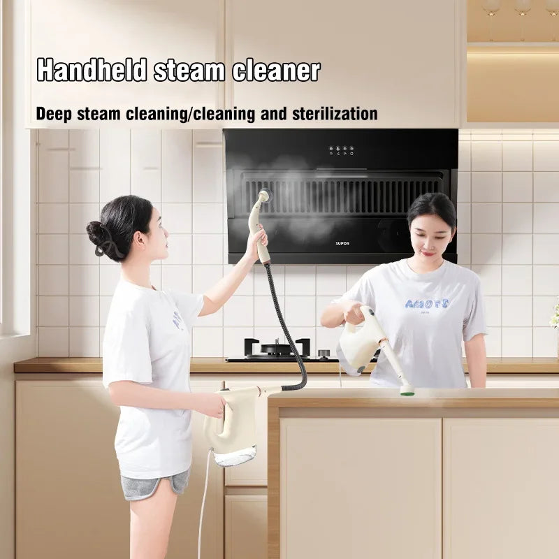 1200W Handheld Steam Cleaner – Multifunctional Home Sanitizer