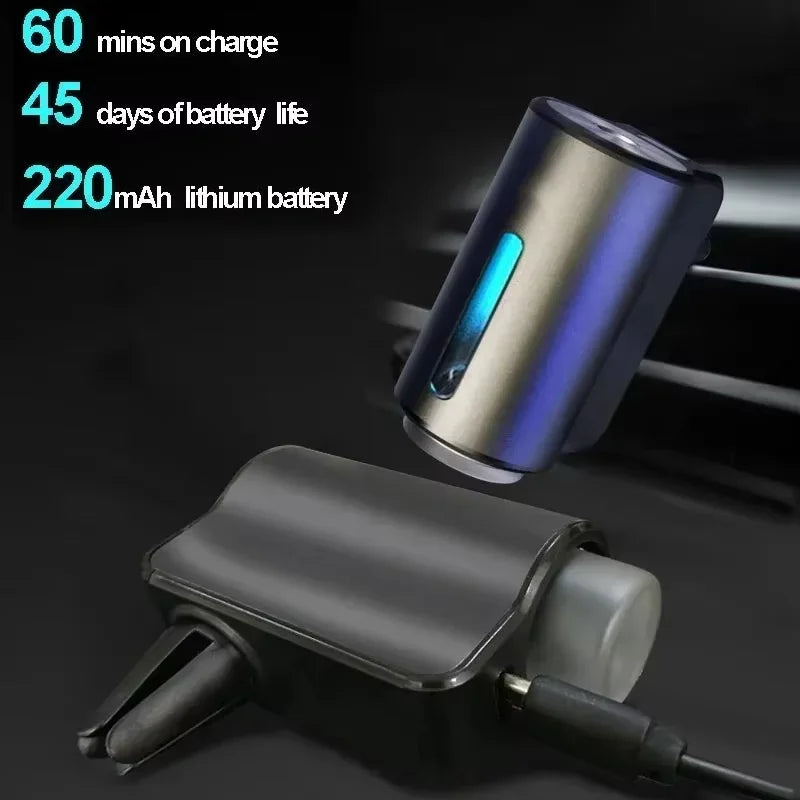 Electric Waterless Car Essential Oil Aroma Diffuser | Auto Scent