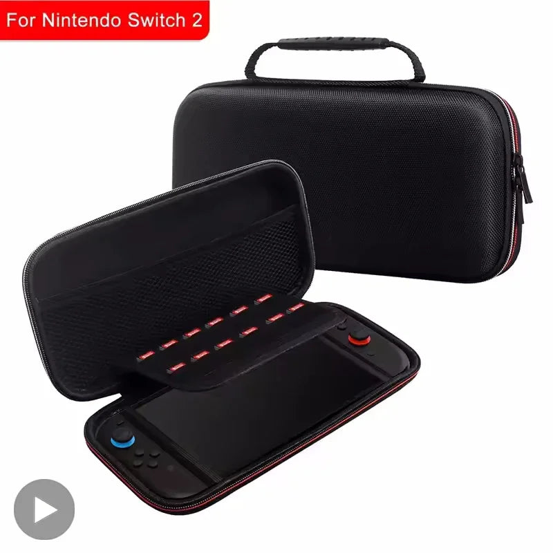 Nintendo Switch 2 Hard Shell Carrying Case & Game Card Holder