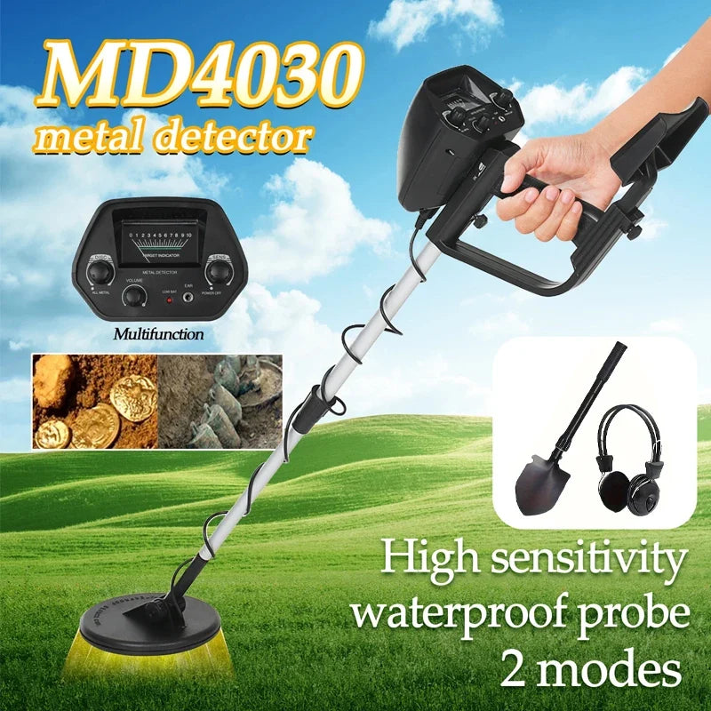 MD-4030 Metal Detector Underground Gold Outdoor Digger Length