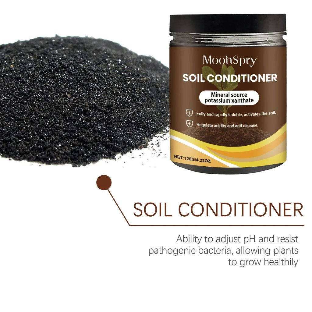 MOONSPRY 120g Mineral Soil Conditioner | Fertility & Plant Growth