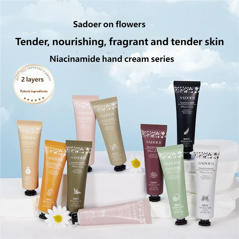 YOUNGCOME 10pc Floral Fruity Hand Cream Set – Moisturizing