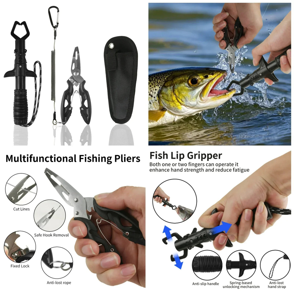 Silicone Mesh Fishing Landing Net | Retractable Handle