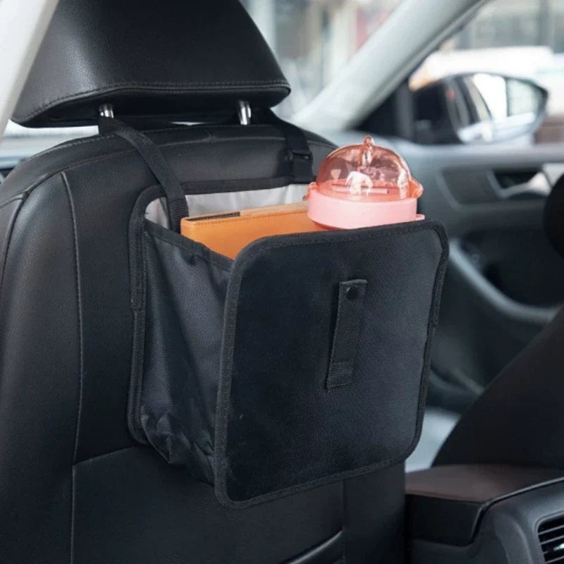 Car Hanging Trash Can – Folding Oxford Cloth Storage Bag