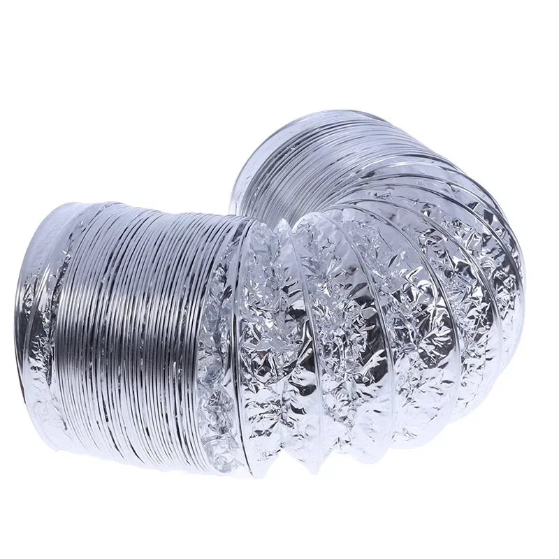 4 Inch Flexible Aluminum Exhaust Duct | 100mm Ventilation Hose