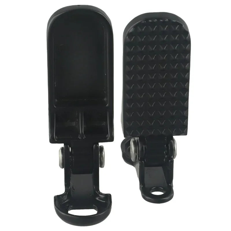 Aluminum Alloy Foldable Non-Slip Rear Foot Pegs – Bike & Moto
