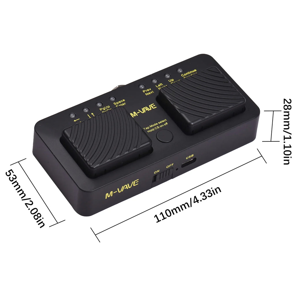 USB Rechargeable Musical Instrument Smart Phone Tablet M-VAVE Cube