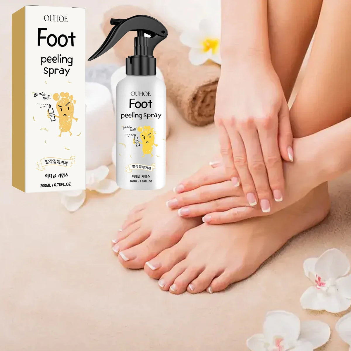 Foot Exfoliating Spray 200ml – Dead Skin & Callus Remover