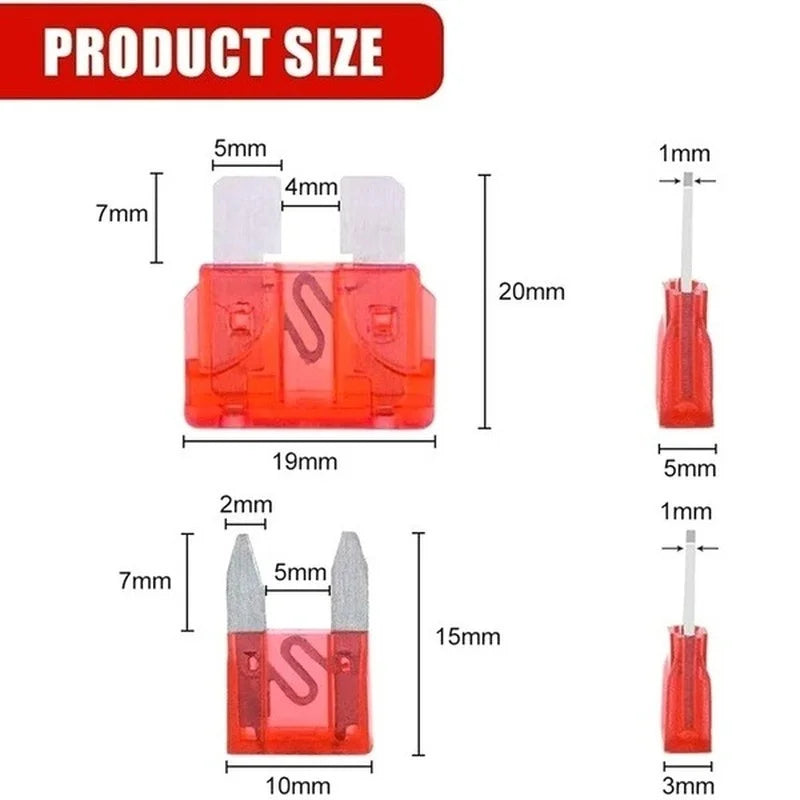 Car Fuse Blade Fuses Automatic Truck Insurance Insert Xenon Lights