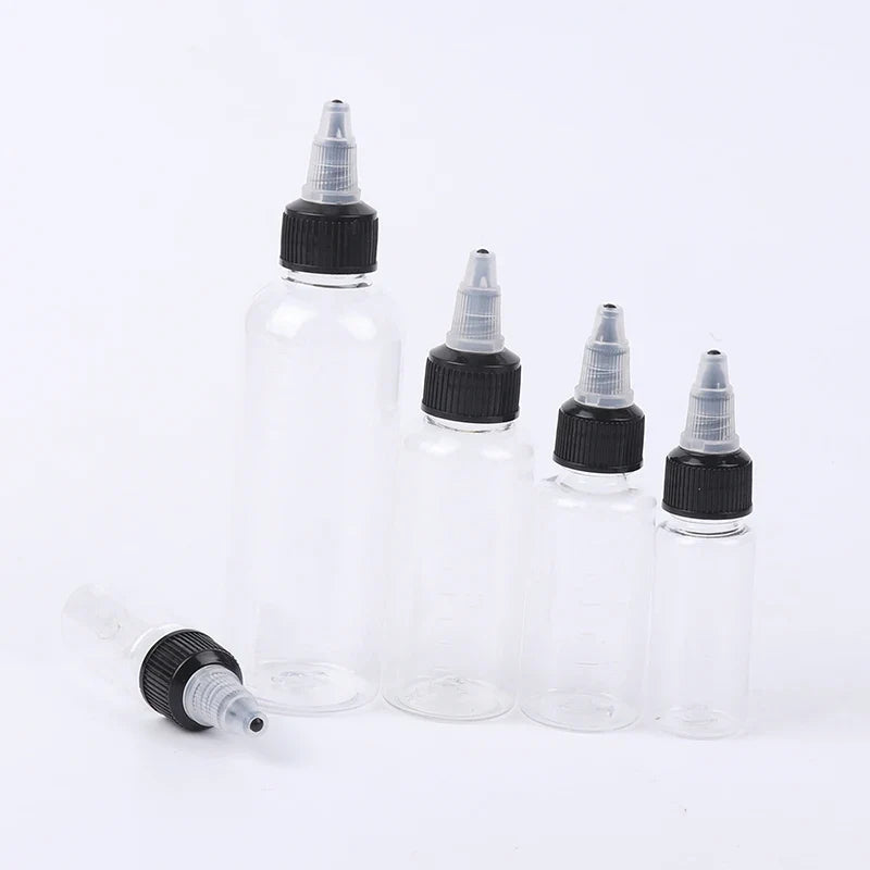 Refillable Squeeze Bottles Twist Cap & Graduated Scale | 10–100ml