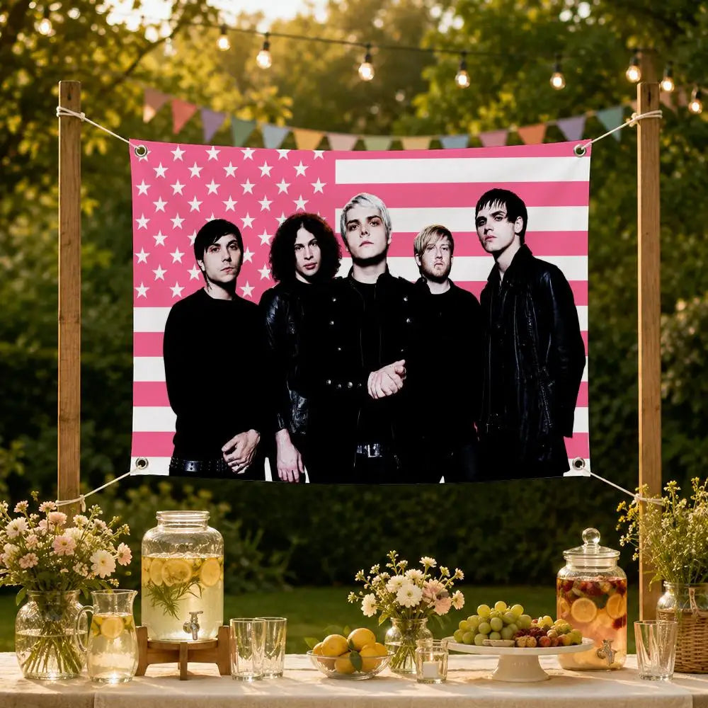 My Chemical Romance Wall Flag Banner – Indoor & Outdoor Decor
