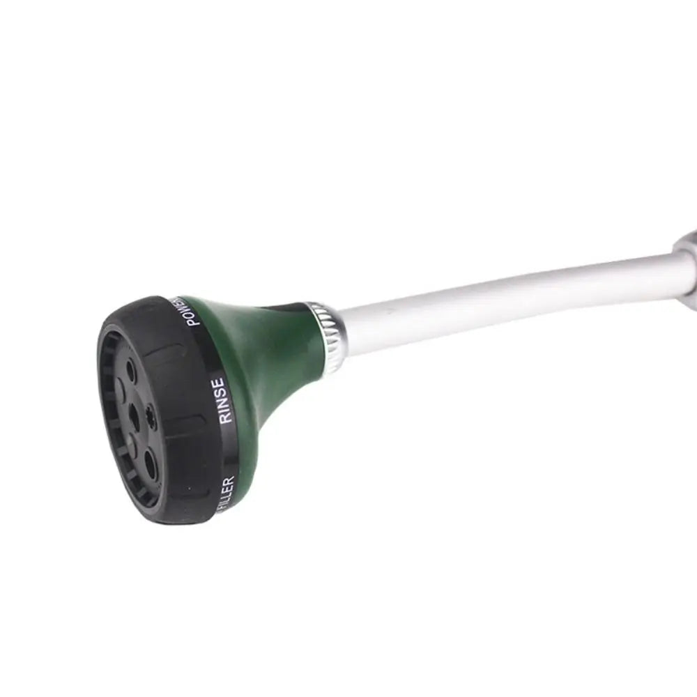Long Handle Garden Hose Nozzle – 8-Mode Adjustable Spray