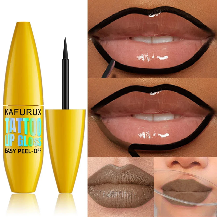 KAFURUX Peel Off Lip Stain – Waterproof Matte Lip Tint