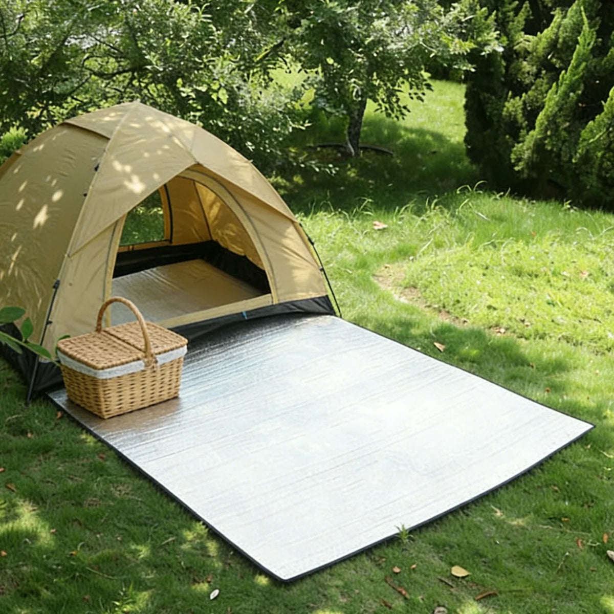 200x200cm Camping Sleeping Pad Waterproof Breathable Insulated