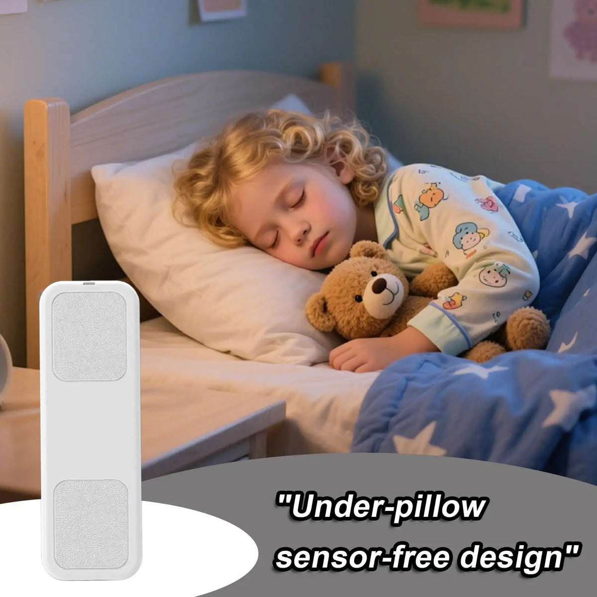 Wireless Bone Conduction Pillow Speaker & White Noise Machine