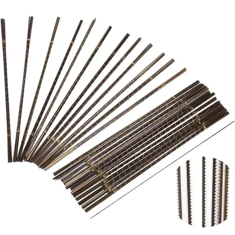 Jeweler's Saw Blades Set 12/144 Pcs – Carbon Steel Cutting
