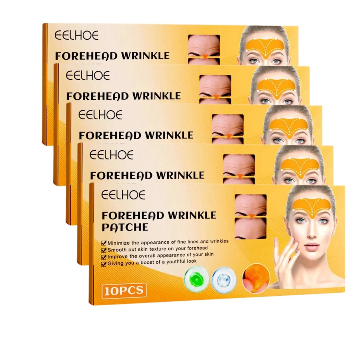Forehead Wrinkle Patch Reduce Fine Lines Firming Smoothing Tighten
