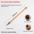 Aluminum Copper-Plated Air Compressor Exhaust Tube 200–800mm