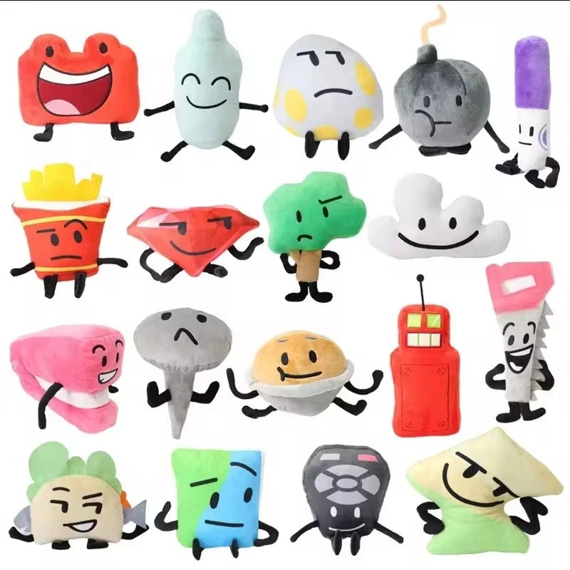 Battle for Dream Island BFDI Plush Toy Stuffed Animal Doll