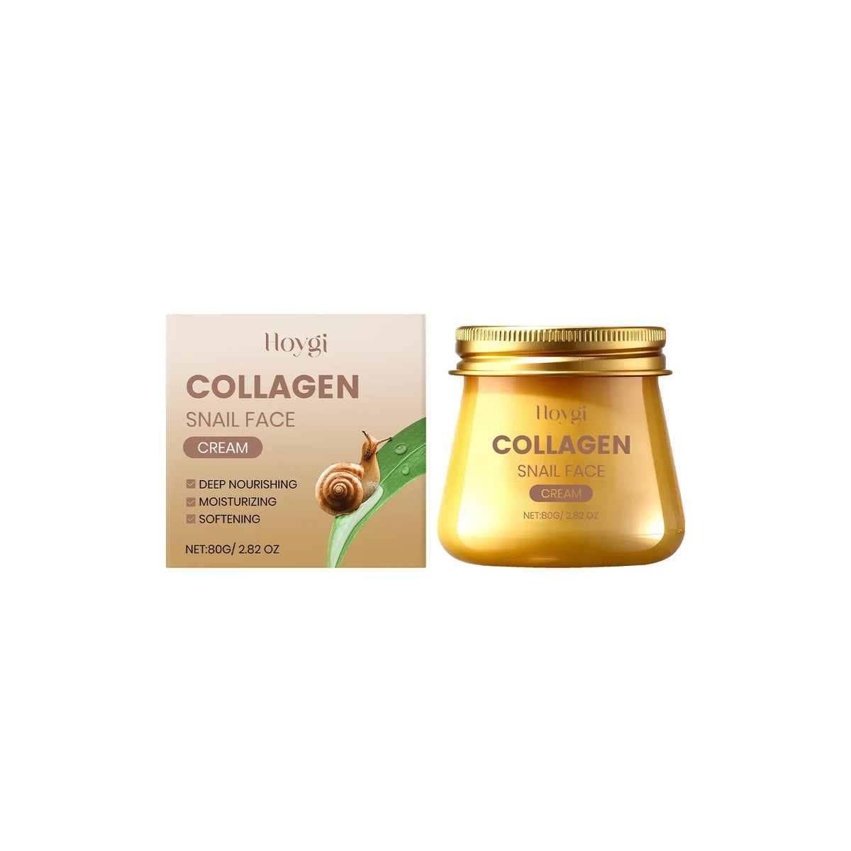 Hoygi Collagen Snail Anti-Aging Face Cream 80g | Moisturizer