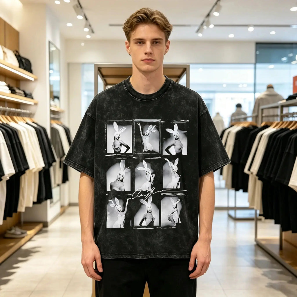 Dangerous Woman Album Graphic T-Shirt | Loose Y2K Cotton Tee