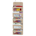 5-Shelf Hanging Storage Organizer Behind Door Anti-tilt 5 Large