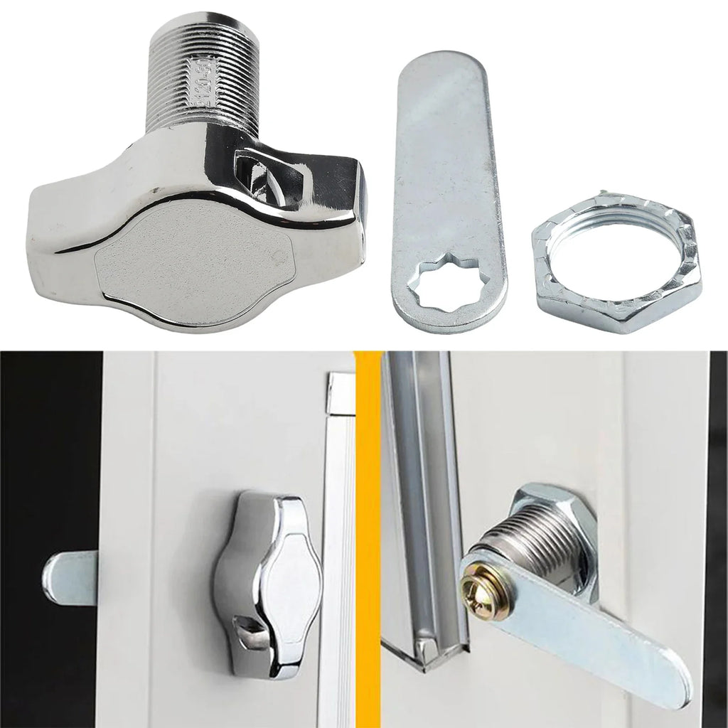 Cabinet Cam Lock Door Padlock Zinc Alloy Keyless Mechanical