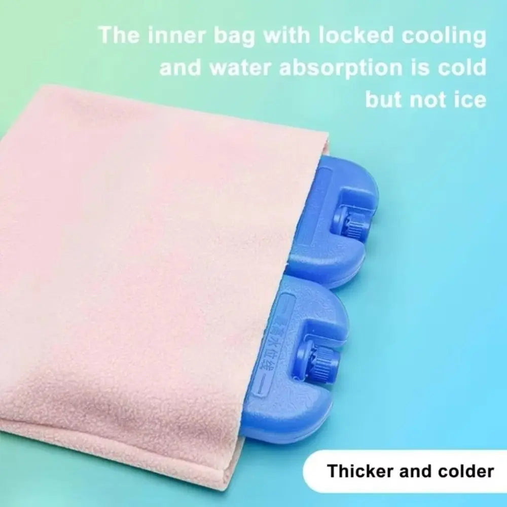 Pet Cage Ice Pack Cooling Pouch with Hook – Small Animals