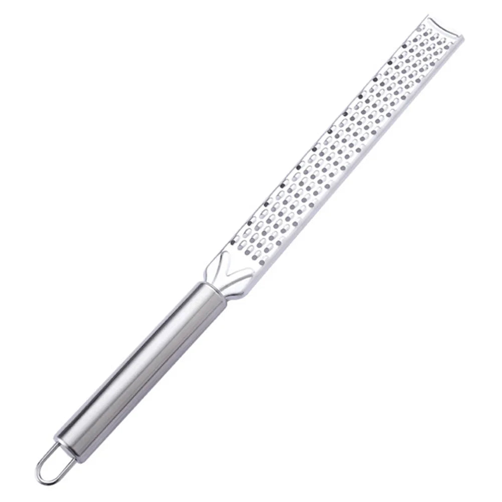 20cm Stainless Steel Flat Grater – Cheese, Lemon & Spices