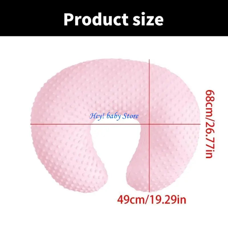 Baby Breastfeeding Pillow Cover – Soft Breathable Nursing Pillowcase
