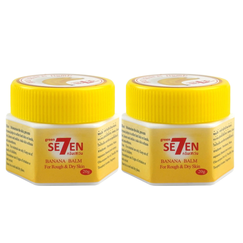 Banana Extract Foot Cream – Overnight Cracked Heel Renewal 20g