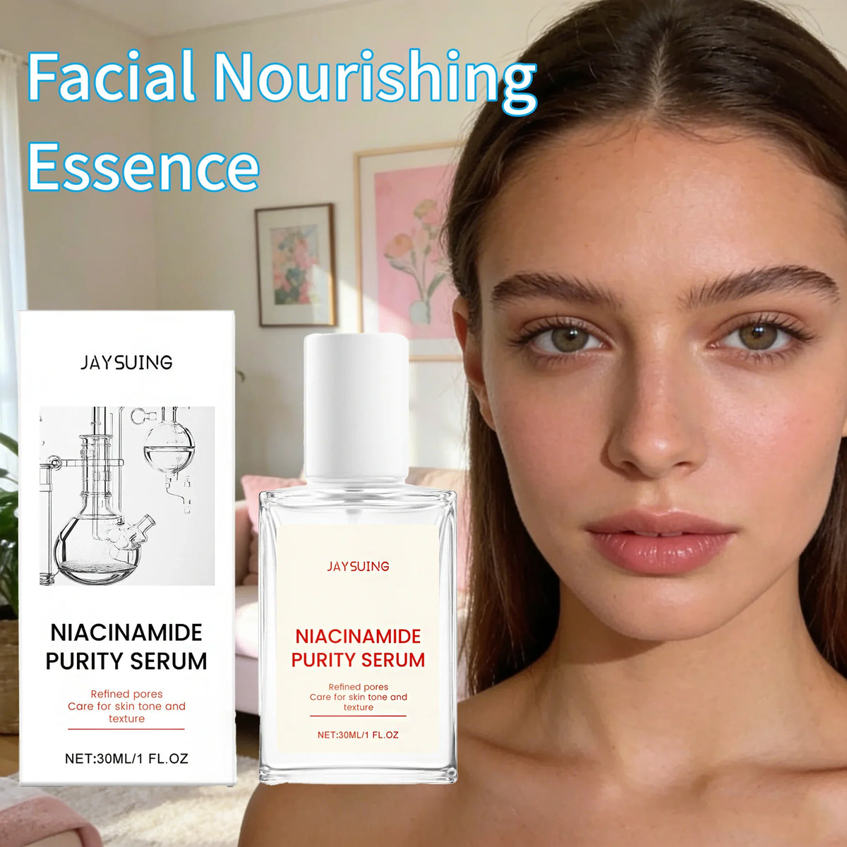 Jaysuing Facial Nourishing Essence – Hydrate, Firm & Minimize Pores