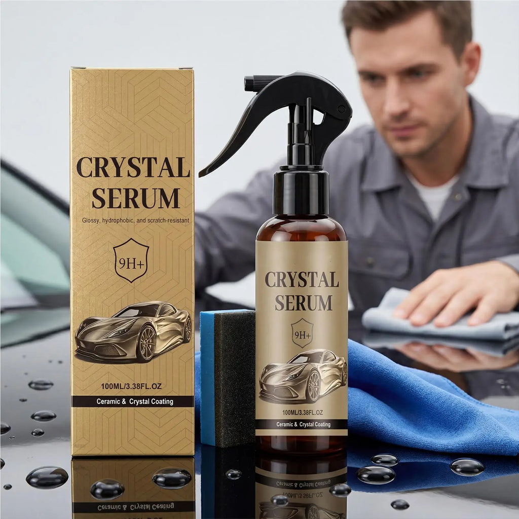 9H Ceramic Coating Spray 100ml – Car Paint Protection Kit