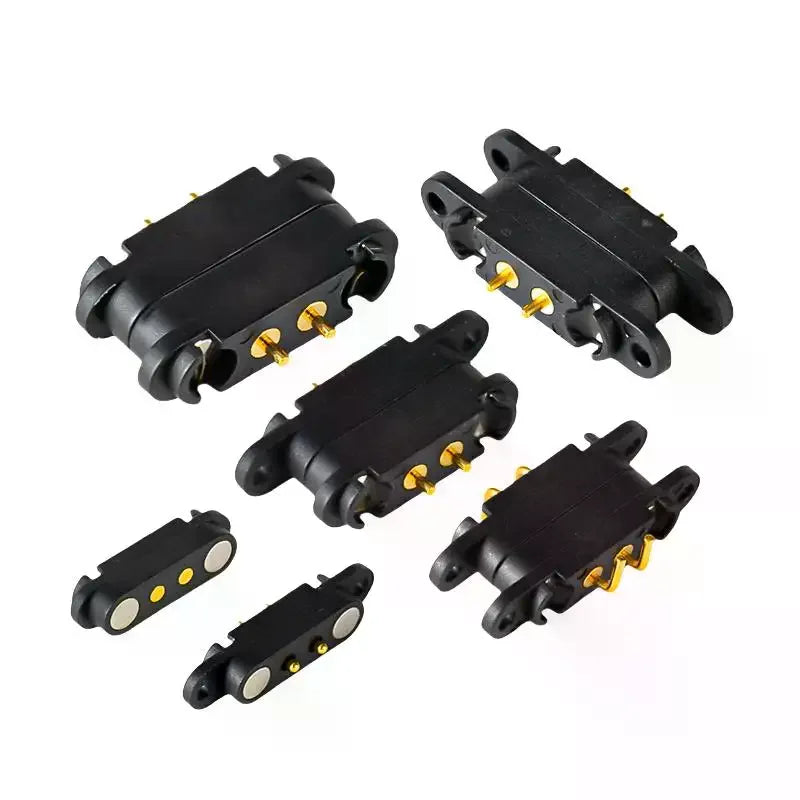 Waterproof 2.54mm Pogo Pin Connector Male Female DC Power Pair