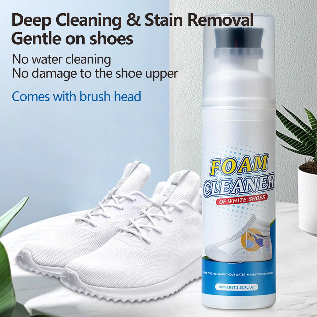 Sneaker Foam Cleaner Spray 100ml | White Shoes & Canvas Boots